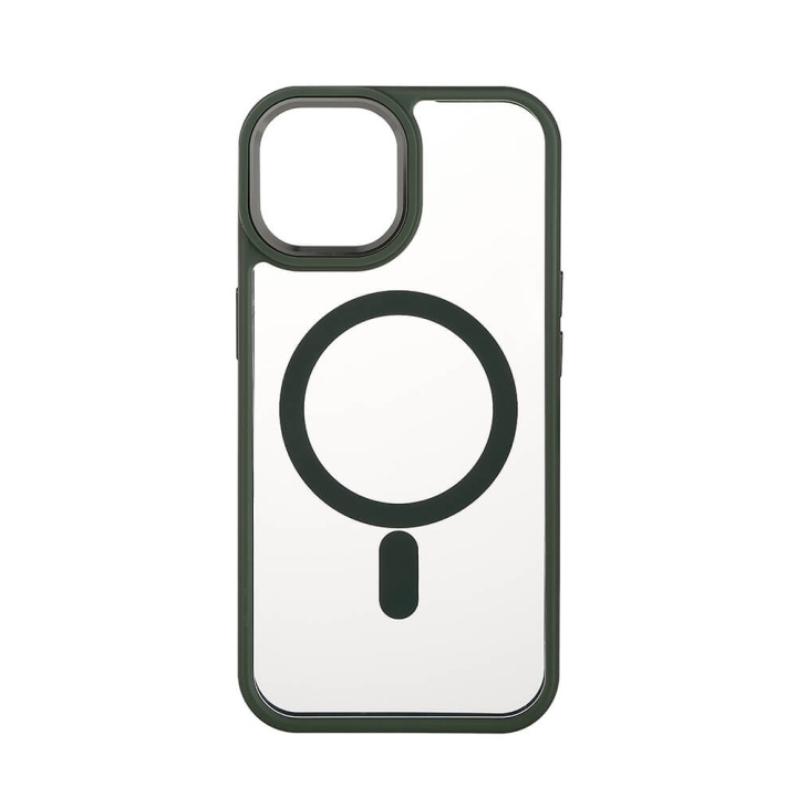 Onsala Mobildeksel Bumper MagSeries Green - iPhone 15 i gruppen SMARTTELEFON & NETTBRETT / Mobilbeskyttelse / Apple / iPhone 15 hos TP E-commerce Nordic AB (C30287)