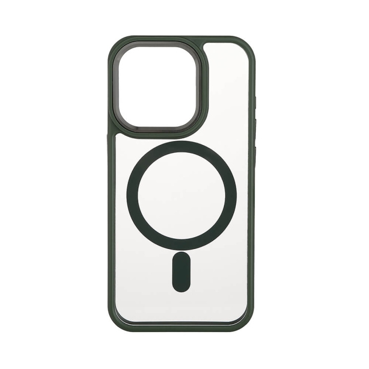 Onsala Mobildeksel Bumper MagSeries Green - iPhone 15 Pro i gruppen SMARTTELEFON & NETTBRETT / Mobilbeskyttelse / Apple / iPhone 15 hos TP E-commerce Nordic AB (C30289)