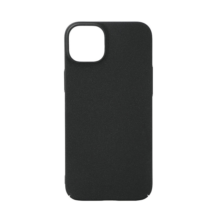 Onsala Backcover Thin Sand Burst iPhone 15 Plus Black i gruppen SMARTTELEFON & NETTBRETT / Mobilbeskyttelse / Apple / iPhone 15 hos TP E-commerce Nordic AB (C30292)