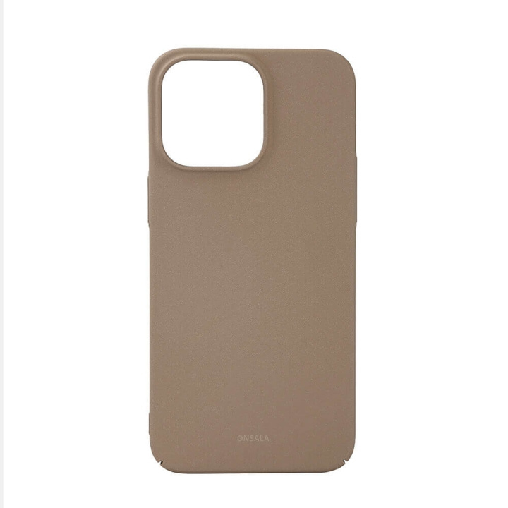 ONSALA Mobildeksel Ultraslim Sand Burst Beige - iPhone 15 Pro Max i gruppen SMARTTELEFON & NETTBRETT / Mobilbeskyttelse / Apple / iPhone 15 hos TP E-commerce Nordic AB (C30296)