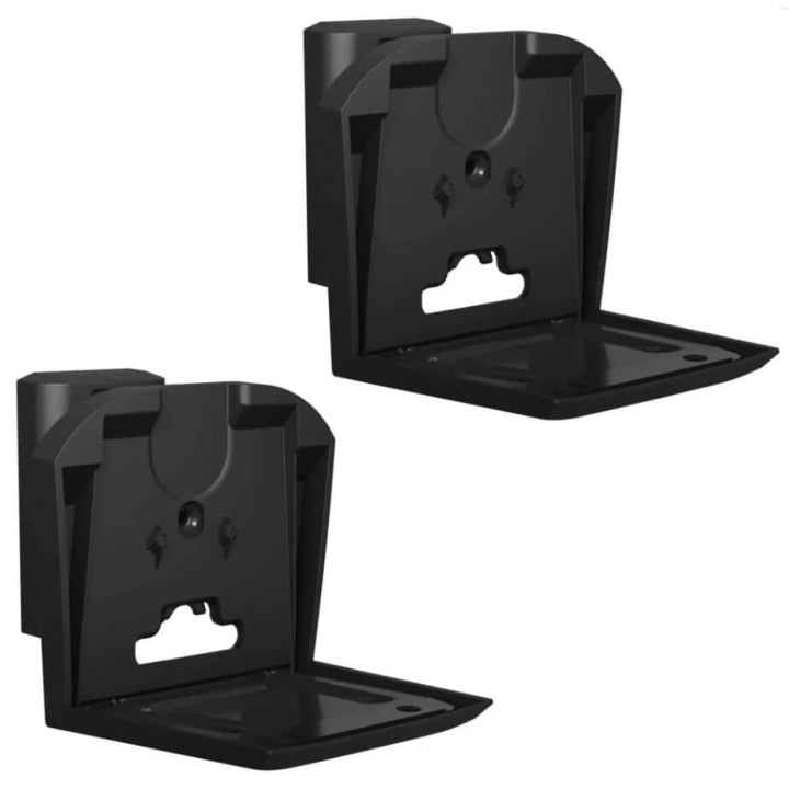 SANUS Wall Mount for Sonos ERA300 Pair Black i gruppen Elektronikk / Lyd & Bilde / Høyttalere & tilbehør / Høyttalerstativ hos TP E-commerce Nordic AB (C30332)