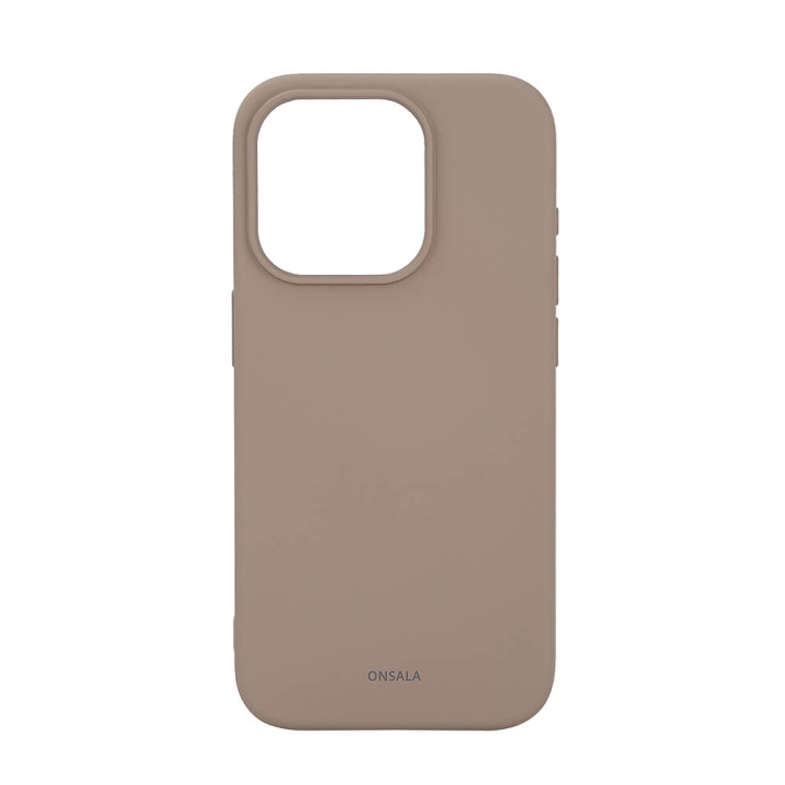 Onsala Back Sil Touch Recycled MagSerie iPhone 15 Pro Summer Sand i gruppen SMARTTELEFON & NETTBRETT / Mobilbeskyttelse / Apple / iPhone 15 hos TP E-commerce Nordic AB (C30377)