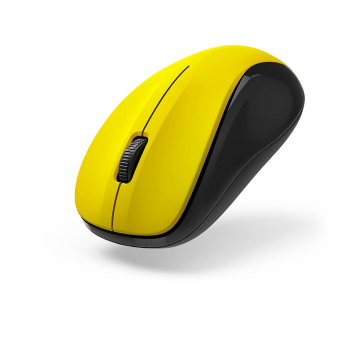 Hama Optical Wireless Mouse MW-300 V2 Yellow i gruppen Datautstyr / Mus & Tastatur / Mus / Trådløs hos TP E-commerce Nordic AB (C30415)