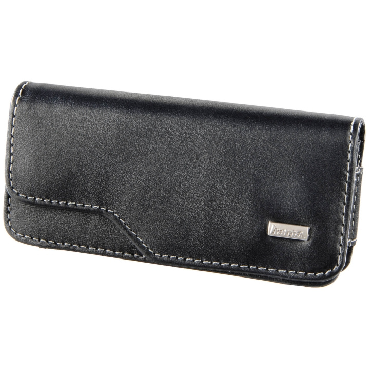 Hama Mobilväska Life Black 2 innermått HxDxB 4,8x1,8x11,5cm i gruppen SMARTTELEFON & NETTBRETT / Mobilbeskyttelse / Universalbeskyttelse / Flippdeksel hos TP E-commerce Nordic AB (C30422)