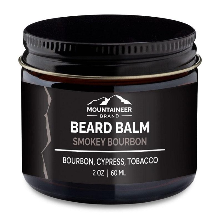 Mountaineer Brand Smokey Bourbon Beard Balm 60ml i gruppen HELSE OG SKJØNNHET / Hår & styling / Skjeggpleie / Bartevoks hos TP E-commerce Nordic AB (C30433)