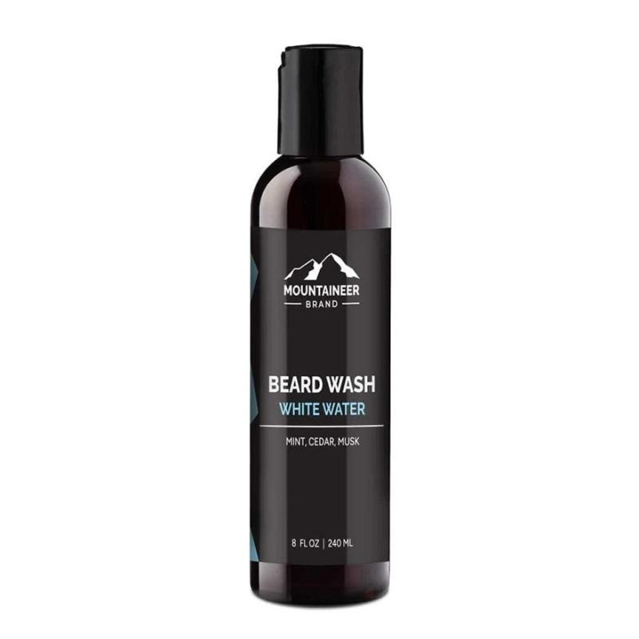 Mountaineer Brand White Water Beard Wash 240 ml i gruppen HELSE OG SKJØNNHET / Hår & styling / Skjeggpleie / Skjeggsjampo hos TP E-commerce Nordic AB (C30435)