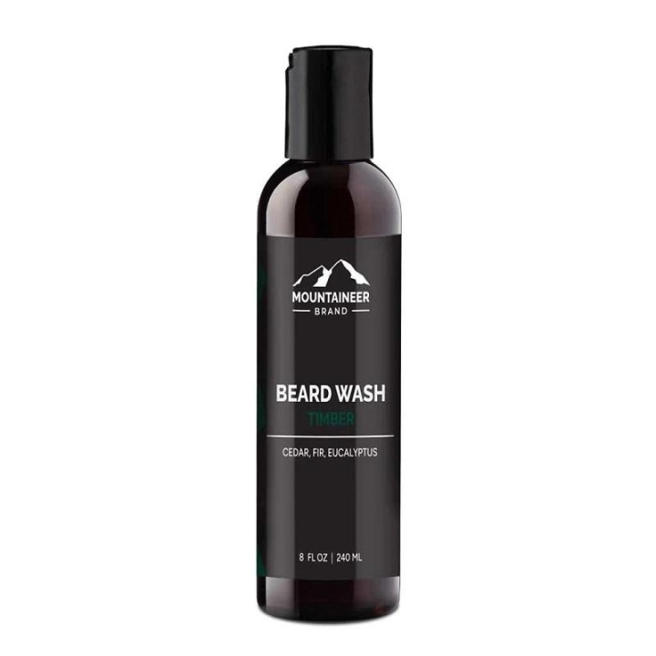 Mountaineer Brand Timber Beard Wash 240 ml i gruppen HELSE OG SKJØNNHET / Hår & styling / Skjeggpleie / Skjeggbalsam hos TP E-commerce Nordic AB (C30440)
