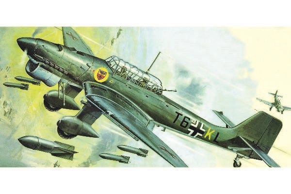 Airfix Junkers Ju87B Stuka 1:24 i gruppen SPORT, FRITID & HOBBY / Hobby / Plastmodeller / Fly & Helikoptre hos TP E-commerce Nordic AB (C30480)