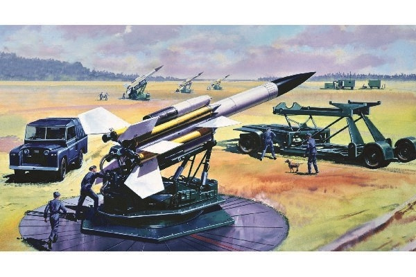 Airfix Bristol Bloodhound 1:76 i gruppen SPORT, FRITID & HOBBY / Hobby / Plastmodeller / Militære kjøretøy (land) hos TP E-commerce Nordic AB (C30481)