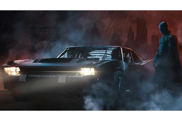 Scalextric Batmobilen - Batman 2022 1:32 i gruppen LEKER, BARN OG BABY / Radiostyrt / Bilbaner / Biler hos TP E-commerce Nordic AB (C30493)