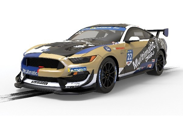 Scalextric Ford Mustang GT4, kanadisk GT 2021 1:32 i gruppen LEKER, BARN OG BABY / Radiostyrt / Bilbaner / Biler hos TP E-commerce Nordic AB (C30495)