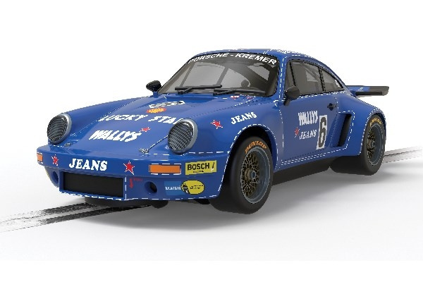  Scalextric Porsche 911 Carrera RSR 3.0, Wallys Jeans 1:32 i gruppen LEKER, BARN OG BABY / Radiostyrt / Bilbaner / Biler hos TP E-commerce Nordic AB (C30500)