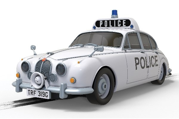 Scalextric Jaguar MK2 - Police Edition 1:32 i gruppen LEKER, BARN OG BABY / Radiostyrt / Bilbaner / Biler hos TP E-commerce Nordic AB (C30512)