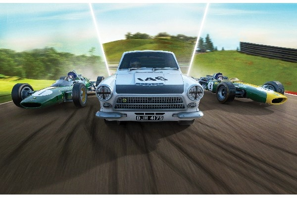 Scalextric Jim Clark Collection Trippelpakke 1:32 i gruppen LEKER, BARN OG BABY / Radiostyrt / Bilbaner / Biler hos TP E-commerce Nordic AB (C30519)