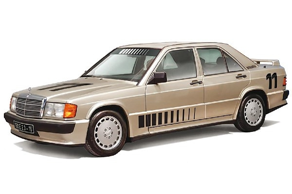 Italeri 1:24 Mercedes Benz 190E i gruppen SPORT, FRITID & HOBBY / Hobby / Plastmodeller / Biler hos TP E-commerce Nordic AB (C30541)