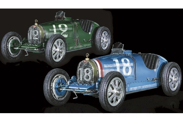 ITALERI 1:12 Bugatti Type 35B i gruppen SPORT, FRITID & HOBBY / Hobby / Plastmodeller / Biler hos TP E-commerce Nordic AB (C30543)