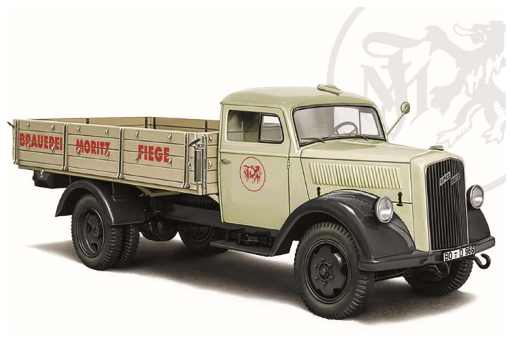 Italeri 1:24 Opel Blitz klassisk lastebil i gruppen SPORT, FRITID & HOBBY / Hobby / Plastmodeller / Biler hos TP E-commerce Nordic AB (C30545)