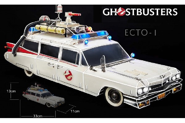 Revell 3D puzzle Ghostbusters Ecto-1 i gruppen SPORT, FRITID & HOBBY / Hobby / Plastmodeller / Biler hos TP E-commerce Nordic AB (C30547)