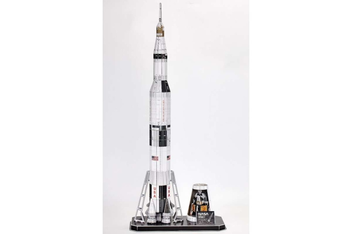 Revell 3D-puslespill, Apollo 11 Saturn V i gruppen SPORT, FRITID & HOBBY / Hobby / Plastmodeller / Sci-Fi hos TP E-commerce Nordic AB (C30549)