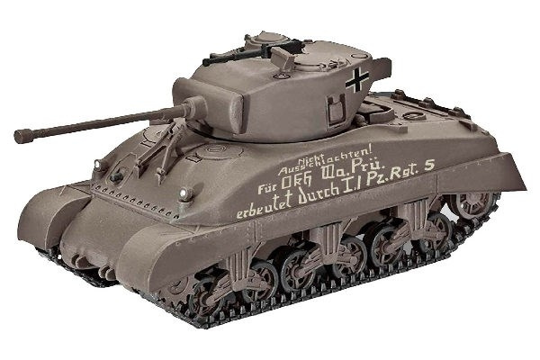 Revell Sherman M4A1 1:72 i gruppen SPORT, FRITID & HOBBY / Hobby / Plastmodeller / Militære kjøretøy (land) hos TP E-commerce Nordic AB (C30553)