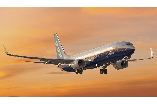 Revell Boeing 737-800 1:288 i gruppen SPORT, FRITID & HOBBY / Hobby / Plastmodeller / Fly & Helikoptre hos TP E-commerce Nordic AB (C30557)
