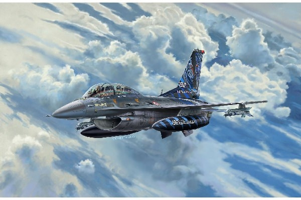 Revell F-16D Fighting Falcon 1:72 i gruppen SPORT, FRITID & HOBBY / Hobby / Plastmodeller / Fly & Helikoptre hos TP E-commerce Nordic AB (C30563)