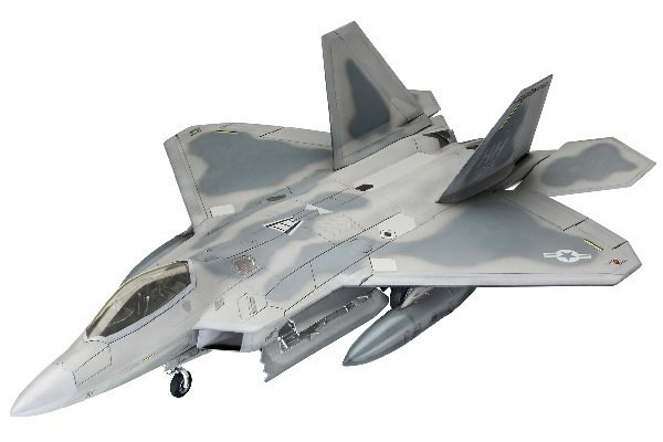 Revell Lockheed Martin F-22A Raptor 1:72 i gruppen SPORT, FRITID & HOBBY / Hobby / Plastmodeller / Fly & Helikoptre hos TP E-commerce Nordic AB (C30565)