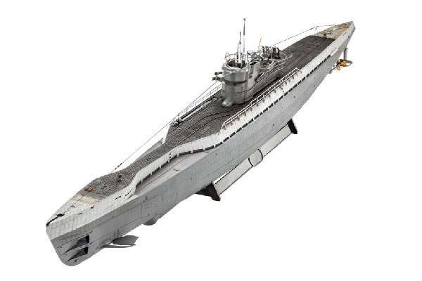 Revell Tysk ubåt type IX C/40 (U190) 1:144 i gruppen SPORT, FRITID & HOBBY / Hobby / Plastmodeller / Skip hos TP E-commerce Nordic AB (C30571)
