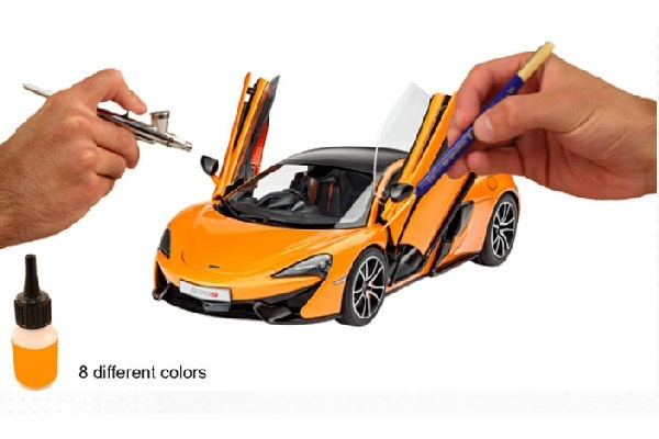 Revell Modellfarge, Sportsbil 8x17ml i gruppen SPORT, FRITID & HOBBY / Hobby / Hobbyfarger / Revell / Fargesett hos TP E-commerce Nordic AB (C30624)