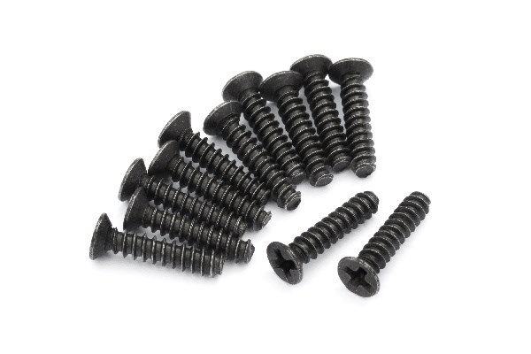 Blackzon Forsenket selvgjengende KBHO2,6*12mm i gruppen LEKER, BARN OG BABY / Radiostyrt / Reservedeler & Ekstra tilbehør / Blackzon hos TP E-commerce Nordic AB (C30747)