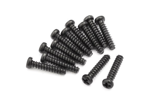 Blackzon Selvgjengende skruer med panhode PBHO2,6*12mm i gruppen LEKER, BARN OG BABY / Radiostyrt / Reservedeler & Ekstra tilbehør / Blackzon hos TP E-commerce Nordic AB (C30750)
