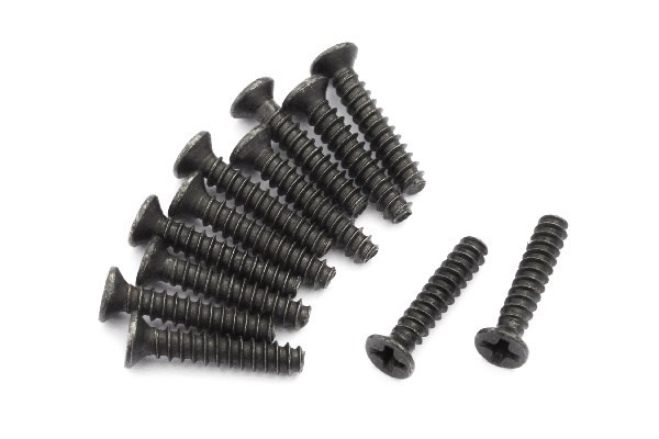 Blackzon Senkede selvgjengende skruer KBHO2,3 * 12 mm i gruppen LEKER, BARN OG BABY / Radiostyrt / Reservedeler & Ekstra tilbehør / Blackzon hos TP E-commerce Nordic AB (C30753)