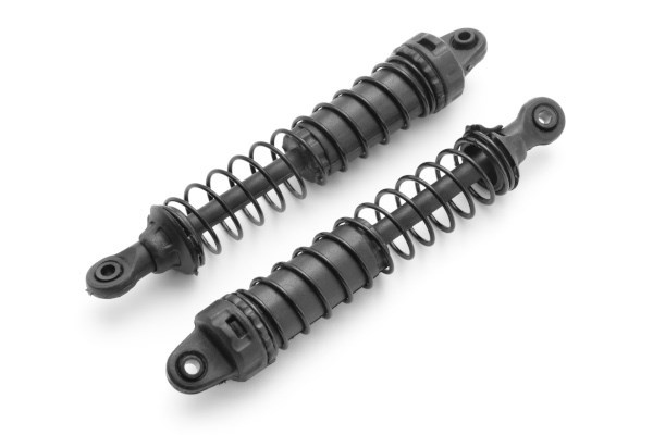 BLACKZON Front Shock (Black/2pcs) i gruppen LEKER, BARN OG BABY / Radiostyrt / Reservedeler & Ekstra tilbehør / Blackzon hos TP E-commerce Nordic AB (C30762)