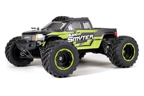 Blackzon Smyter MT 1/12 4WD Electric Monster Truck - Green i gruppen LEKER, BARN OG BABY / Radiostyrt / Reservedeler & Ekstra tilbehør / Blackzon hos TP E-commerce Nordic AB (C30774)