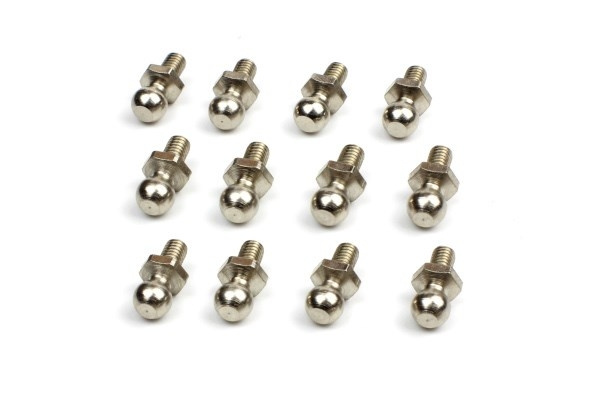 BLACKZON Ball Stud 4.8x12mm (12pcs) i gruppen LEKER, BARN OG BABY / Radiostyrt / Reservedeler & Ekstra tilbehør / Blackzon hos TP E-commerce Nordic AB (C30800)