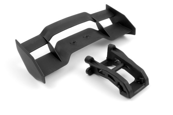 BLACKZON DT Rear Wing & Mount Set i gruppen LEKER, BARN OG BABY / Radiostyrt / Reservedeler & Ekstra tilbehør / Blackzon hos TP E-commerce Nordic AB (C30815)