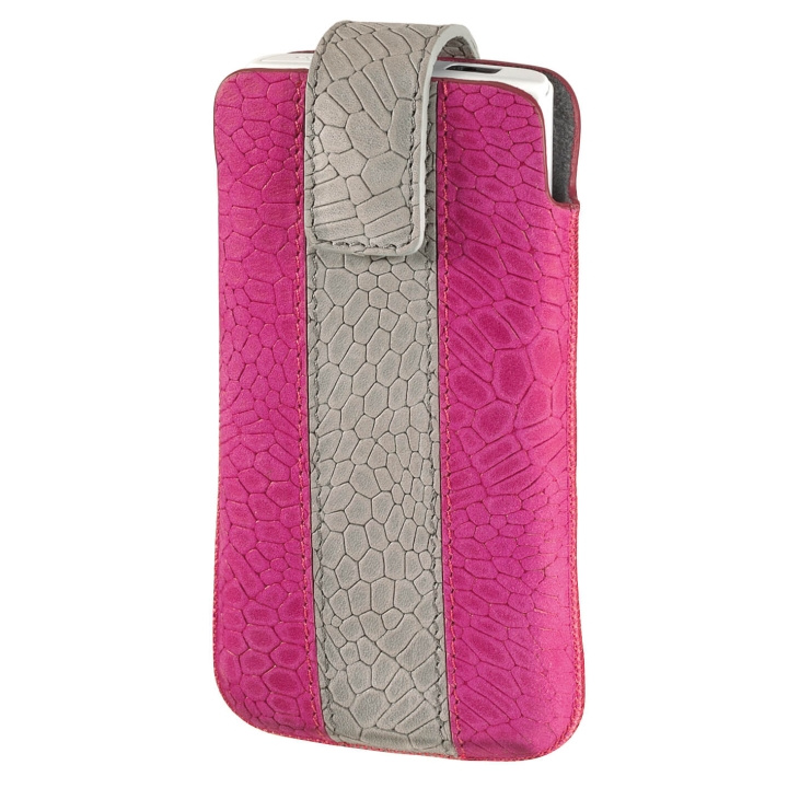 Hama Mobilväska Sleeve Universal Rosa/Grå i gruppen SMARTTELEFON & NETTBRETT / Annet tilbehør / Annet hos TP E-commerce Nordic AB (C30862)