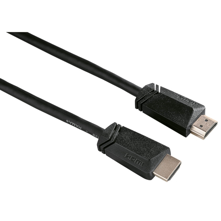 Hama Kabel HDMI High Speed Svart 3.0m i gruppen Elektronikk / Kabler og adaptere / HDMI / Kabler hos TP E-commerce Nordic AB (C30868)
