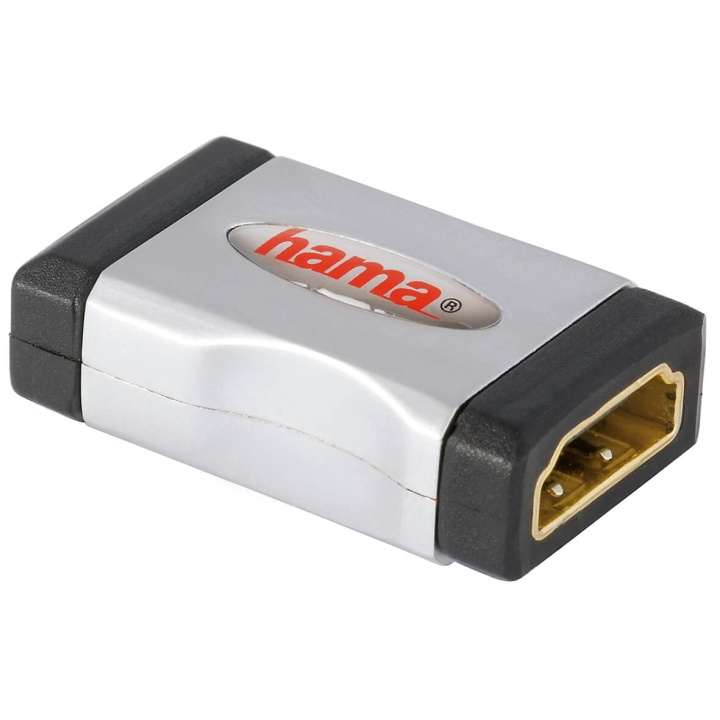 Hama Adapter HDMI Hona-Hona Guld Svart i gruppen Elektronikk / Kabler og adaptere / HDMI / Adaptere hos TP E-commerce Nordic AB (C30886)