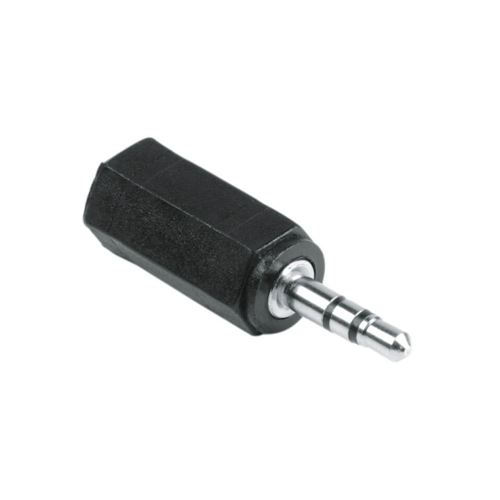 Hama Adapter Audio 3.5mm-2.5mm Hane-Hona Stereo Svart i gruppen Elektronikk / Kabler og adaptere / Lyd analog / Adaptere hos TP E-commerce Nordic AB (C30900)