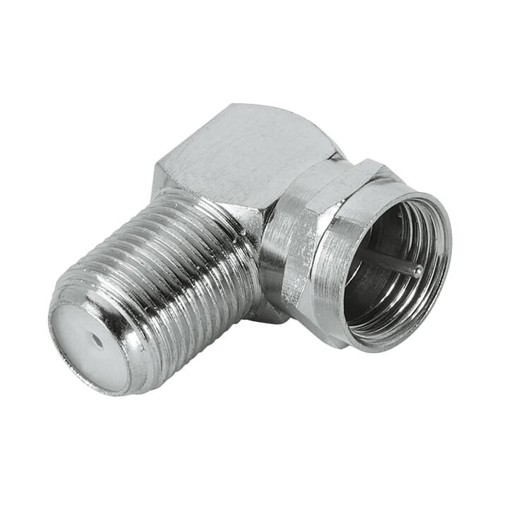 Hama Antenneadapter SAT F-han - F-hun 90 Vinkel ST i gruppen Elektronikk / Kabler og adaptere / Antennekabler og tilbehør / Tilbehør hos TP E-commerce Nordic AB (C30905)