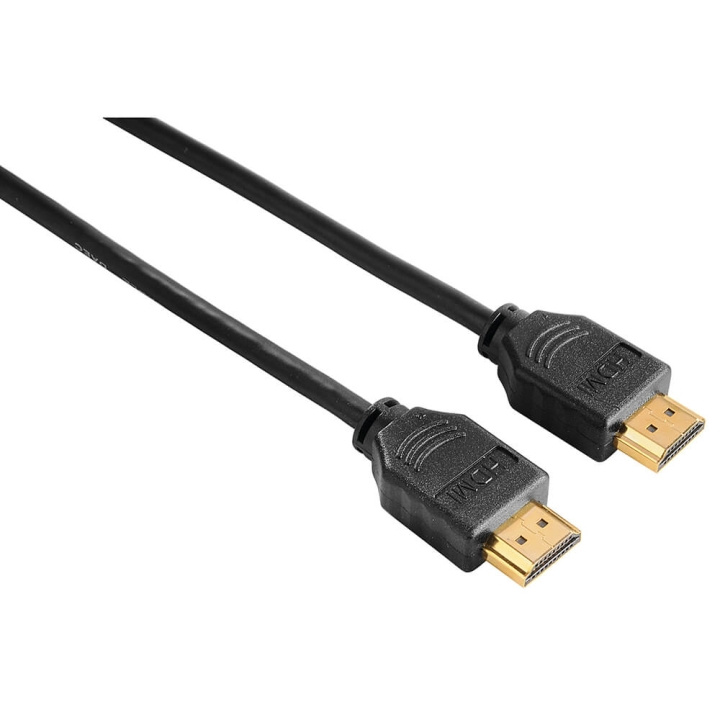 Hama Kabel HDMI Gull Belagt 1,5 m i gruppen Elektronikk / Kabler og adaptere / HDMI / Kabler hos TP E-commerce Nordic AB (C31003)