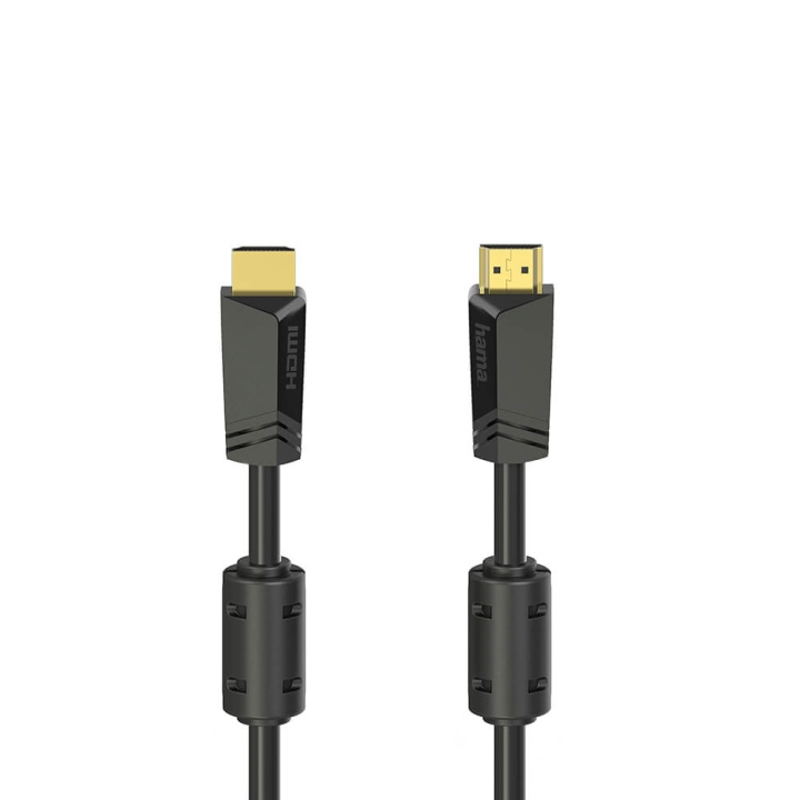 Hama HDMI Kabel High Speed 4K 18 Gbit/s 10.0m Gull i gruppen Elektronikk / Kabler og adaptere / HDMI / Kabler hos TP E-commerce Nordic AB (C31009)