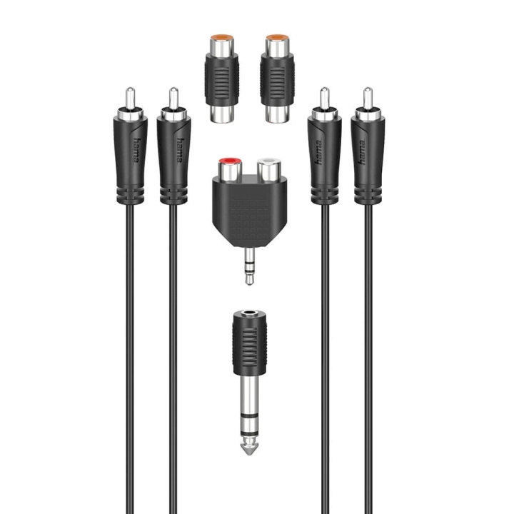 Hama RCA Connection Kit 2.5m i gruppen Elektronikk / Kabler og adaptere / RCA / Kabler hos TP E-commerce Nordic AB (C31023)