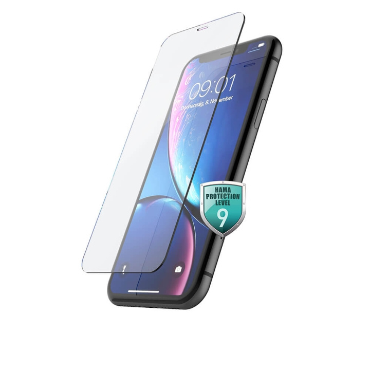 HAMA Screen Protector Premium iPhone XR/11 i gruppen SMARTTELEFON & NETTBRETT / Mobilbeskyttelse / Apple / iPhone 11 / Skjermbeskyttelse hos TP E-commerce Nordic AB (C31045)