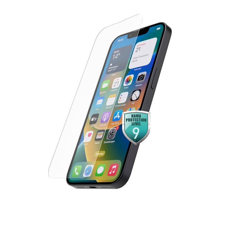Hama Screen Protector Premium iPhone 14 Plus i gruppen SMARTTELEFON & NETTBRETT / Mobilbeskyttelse / Apple / iPhone 14 hos TP E-commerce Nordic AB (C31051)