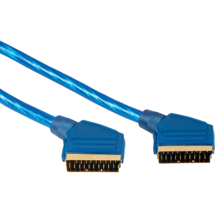 Hama Kabel Scart 25p Bulk Blå 1.5m i gruppen Elektronikk / Kabler og adaptere / Scart hos TP E-commerce Nordic AB (C31064)