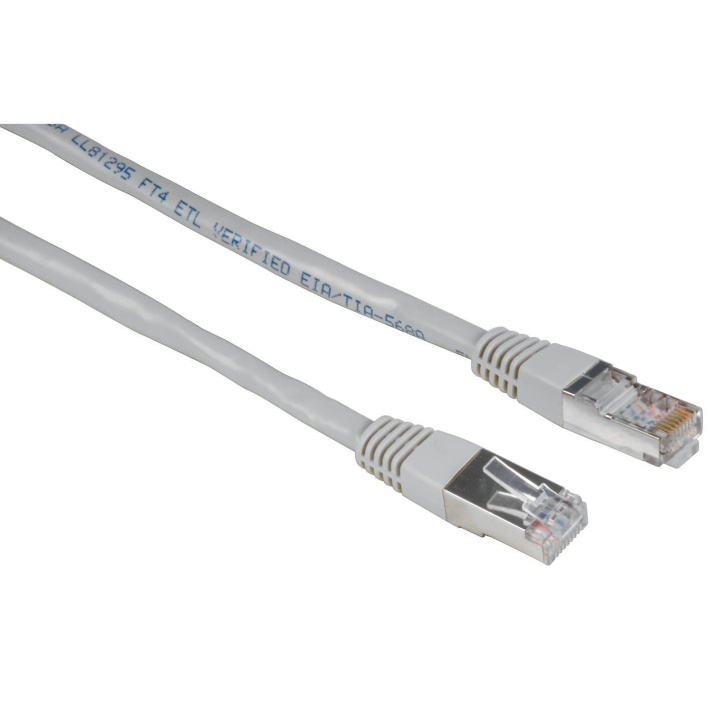 Hama Kabel Nätverk CAT5e STP 25p Bulk Grå 5m i gruppen Datautstyr / Kabler og adaptere / Nettverk / Cat5e hos TP E-commerce Nordic AB (C31068)