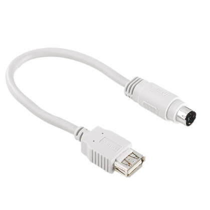 Hama LOGI.MAUSADA.USB-PS2 15CM i gruppen Datautstyr / Kabler og adaptere / USB / USB-A / Adaptere hos TP E-commerce Nordic AB (C31076)