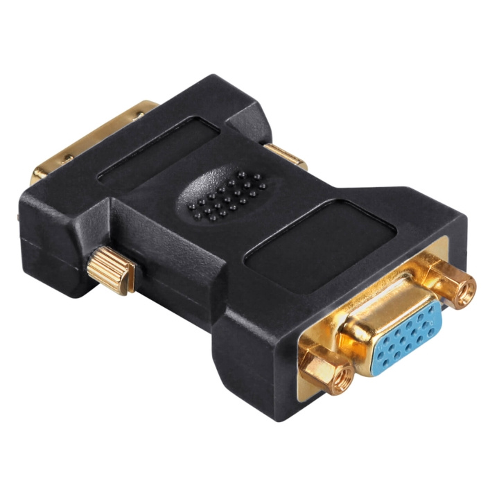 Hama Adapter DVI- Analog VGA i gruppen Datautstyr / Kabler og adaptere / DVI / Adaptere hos TP E-commerce Nordic AB (C31108)